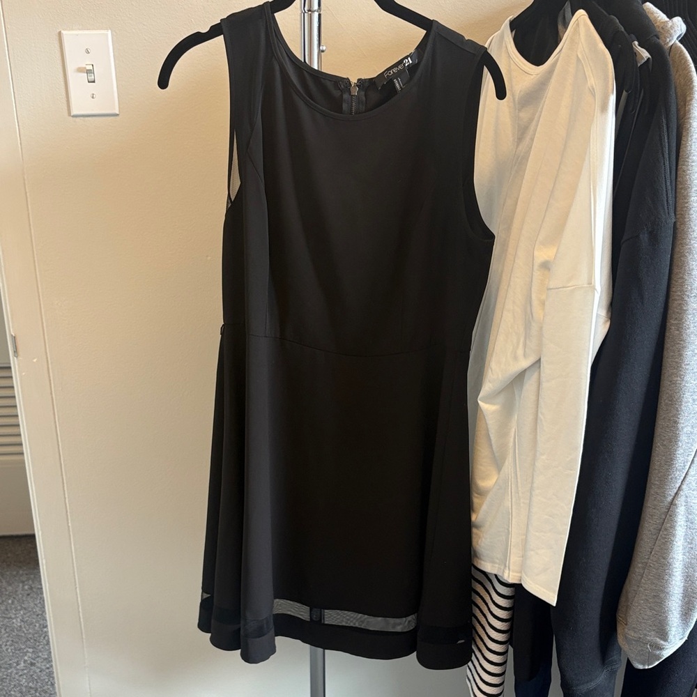 Forever 21 Black Mini Dress